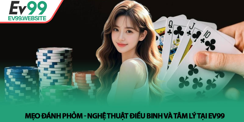 Mẹo đánh phỏm - Nghệ thuật điều binh và tâm lý tại Ev99 1 Mẹo đánh phỏm - Nghệ thuật điều binh và tâm lý tại Ev99